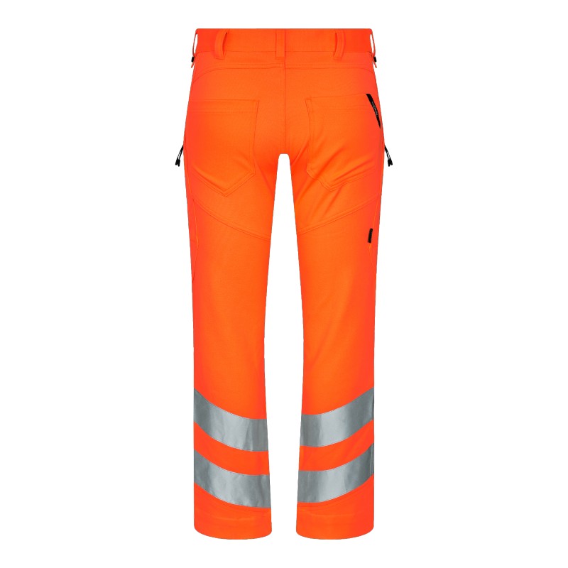 PULSAR PR336 Orange Hi-Vis Cargo Trousers with Kneepad Pockets | PULSAR |  Hi-Vis Clothing | Arco Ireland